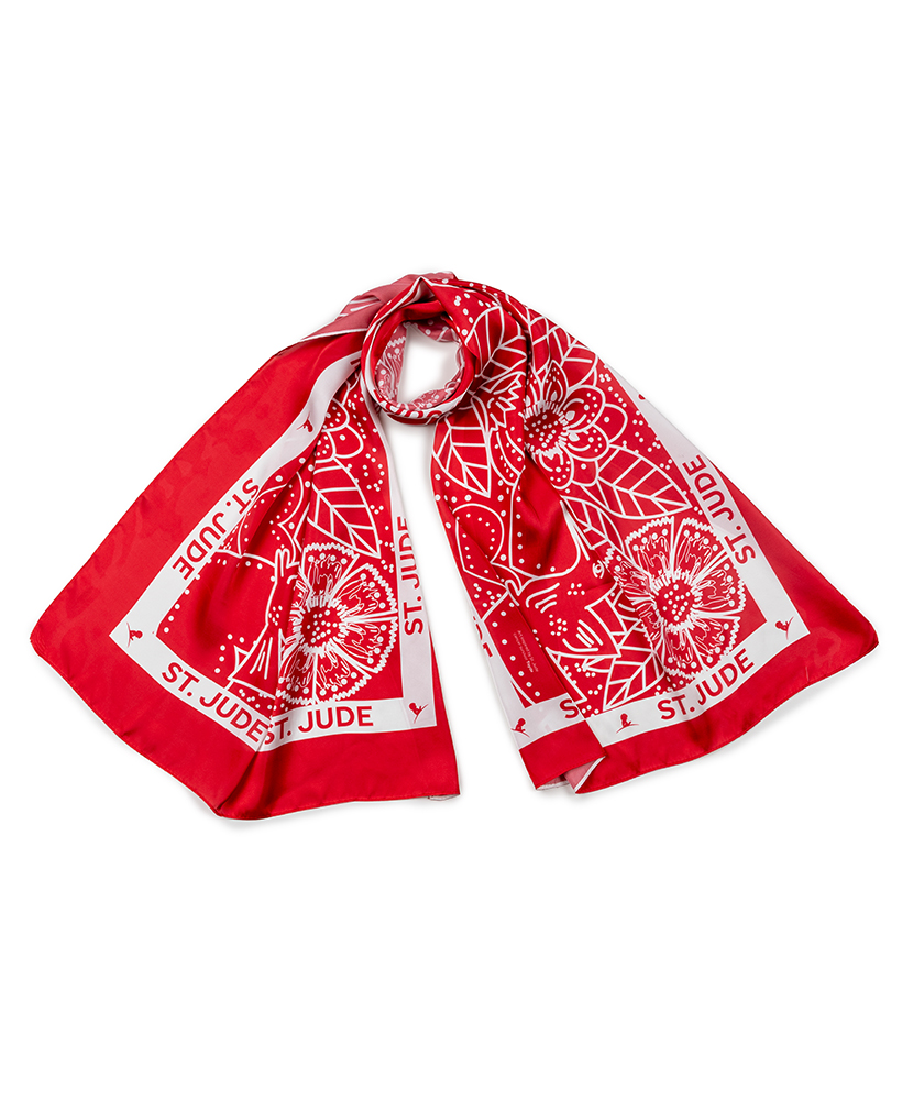 Primary image Hummingbird Garden Scarf – Red